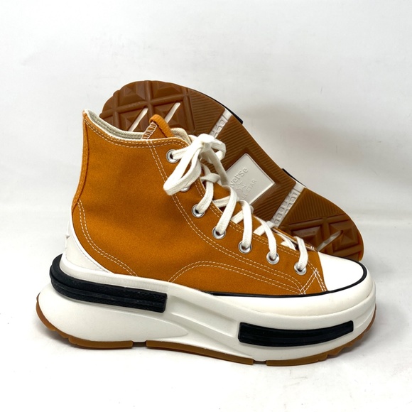 Converse Run Star Legacy CX Platform Shoes Women's Brown Canvas High Top A00853C - Picture 7 of 9